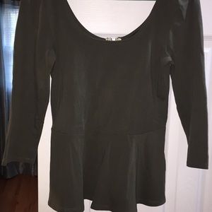 Express peplum top